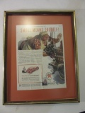 Framed Saturday Evening Post Page From 1941