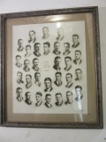 Framed 1926 Graduating Class Photo