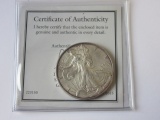 2004 .999 Silver 1oz American Eagle Dollar w/ COA