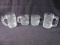 Lot of 4 Vintage Mcdonald's Batman Glass Mugs
