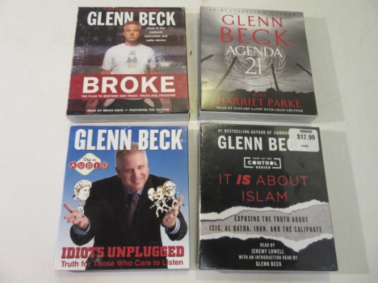Lot of Glenn Beck Audiobook CD Sets