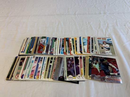 Lot of 100 Baseball Cards STARS