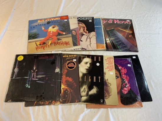 Lot of 12 Vintage LP Albums Records