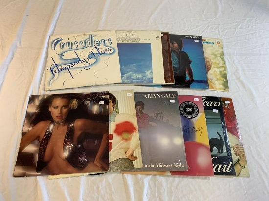 Lot of 12 Vintage LP Albums Records