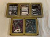 Lot of 5 TRANSFORMERS Jazz Trading Cards Inserts