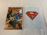 TOM GRUMMETT Signed Superman Comic + White Bag