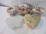Lot of 5 Small Decorative Boxes