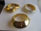 Lot of 3 Cielo Gold-Tone Bracelets