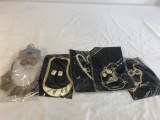 Lot of 5 Costume Jewelry Necklace and Earring Sets