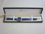 Genevex Quartz Japan Movt Blue Watch
