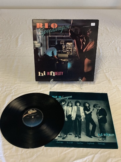 REO SPEEDWAGON Hi Infidelity LP Album Record 1980