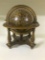 Vintage Wooden Zodiac Globe