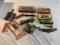 Lot of vintage HO Scale Train Cars and Tracks