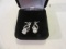 Pair of 18K GP KY Earrings w/ Black Case