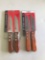 Lot of 4 Royal Norfolk Cutlery 10â€ Steak Knives