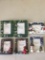 Lot of six Christmas frames