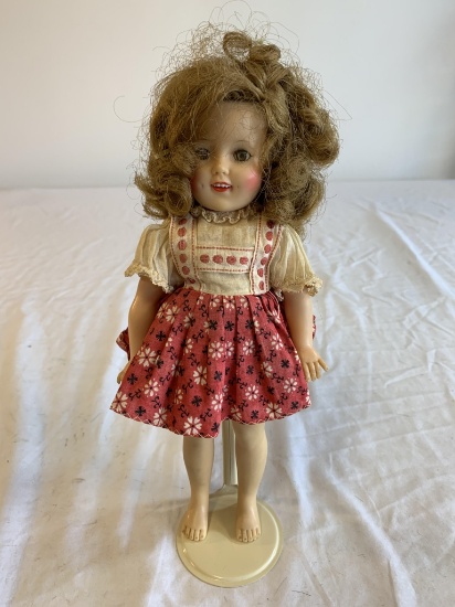 Vintage 1950's Ideal SHIRLEY TEMPLE 12" Doll