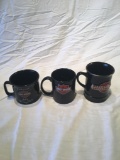 Set of three Harley Davidson mugs