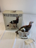 Vintage WILD TURKEY Lore Series #2 Decanter 1980