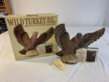 Vintage WILD TURKEY Lore Series #1 Decanter 1979