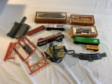 Lot of vintage HO Scale Train Cars and Tracks