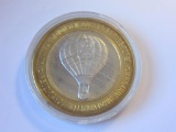 .999 Silver 1oz Reno/Tahoe Balloon Gaming Token