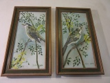 Lot of 2 Framed Phyllis Eynon Paintings of Birds