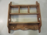 Wooden Kitchen Display Shelf 20.5