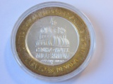 .999 Silver 1oz Four Queens Gaming Token