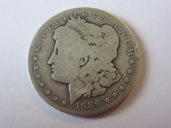 1886-O .90 Silver Morgan Dollar