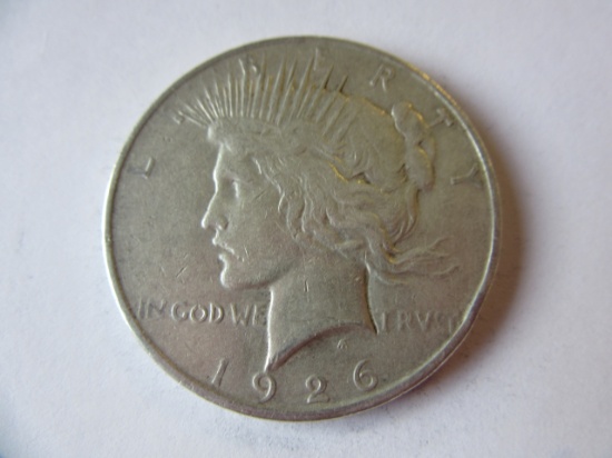 1926-D .90 Silver Peace Dollar