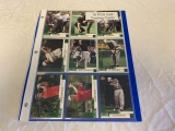 Lot of 18 PGA Golf Trading Cards