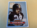 ROCKY BLEIER Steelers 1980 Topps Football Card