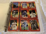 1992 Triple Play Baseball Set 1-264 in binder