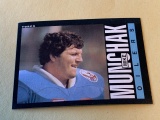 MIKE MUNCHAK Oilers 1985 Topps Football ROOKIE