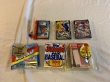 1987 1992 Topps,1987 Donruss Unopen Baseball Packs