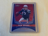 TOM BRADY 2008 Finest Football 068/629 Card