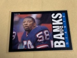 CARL BANKS 1985 Topps Football ROOKIE Card