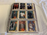 1991 Upper Deck Basketball Set 1-500 in binder