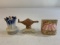 Lot of 3 Vintage Las Vegas Decanters