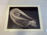 White Buffalo Native American Carole Bourdo Print