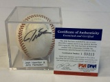 JERRY REINSDORF & JOSH HAMILTON SIGNED Baseball