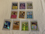 Lot of 10 RARE Holofoil Pokemon Cards