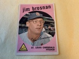 JIM BROSNAN Cardinals 1959 Topps Baseball #194