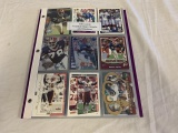 Lot of 100 Football Cards-Stars, Rookies, Inserts