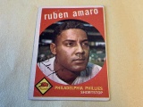 RUBEN AMARO Phillies 1959 Topps Baseball #178