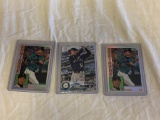 ICHIRO Mariners Lot of 3 Baseball Cards