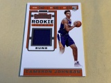 CAMERON JOHNSON 2019-20 Contenders JERSEY RC Card