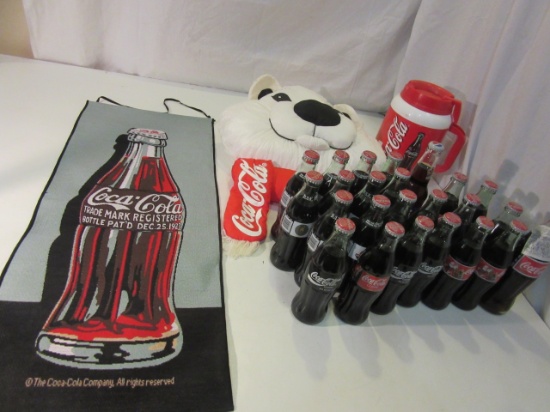 Large Lot of Coca-Cola Items