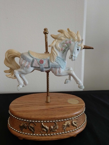 Fancy land carousel music box